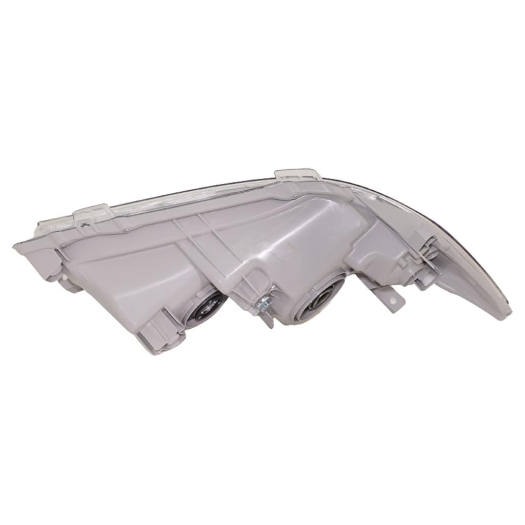 Clear Lens Chrome Housing Projector Headlight Pair Y7091