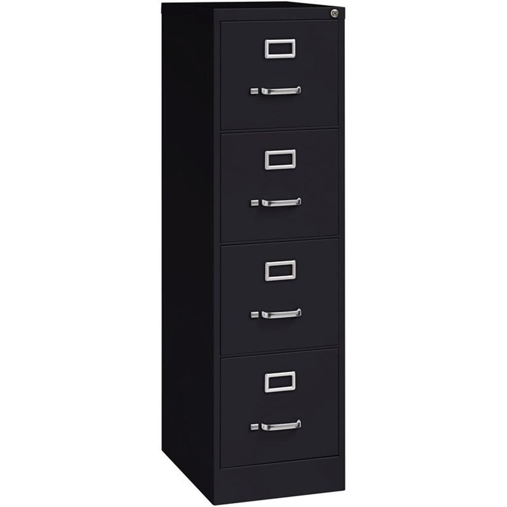 4 Drawers Black Metal Filing Cabinet I9708