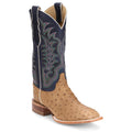 Tan Full Quill Ostrich Cowhide Boots G376708