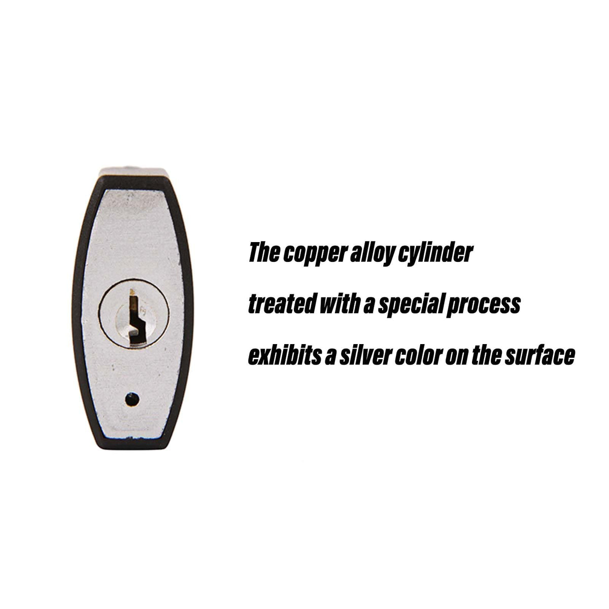 4PC Keyed Alike Padlock M115