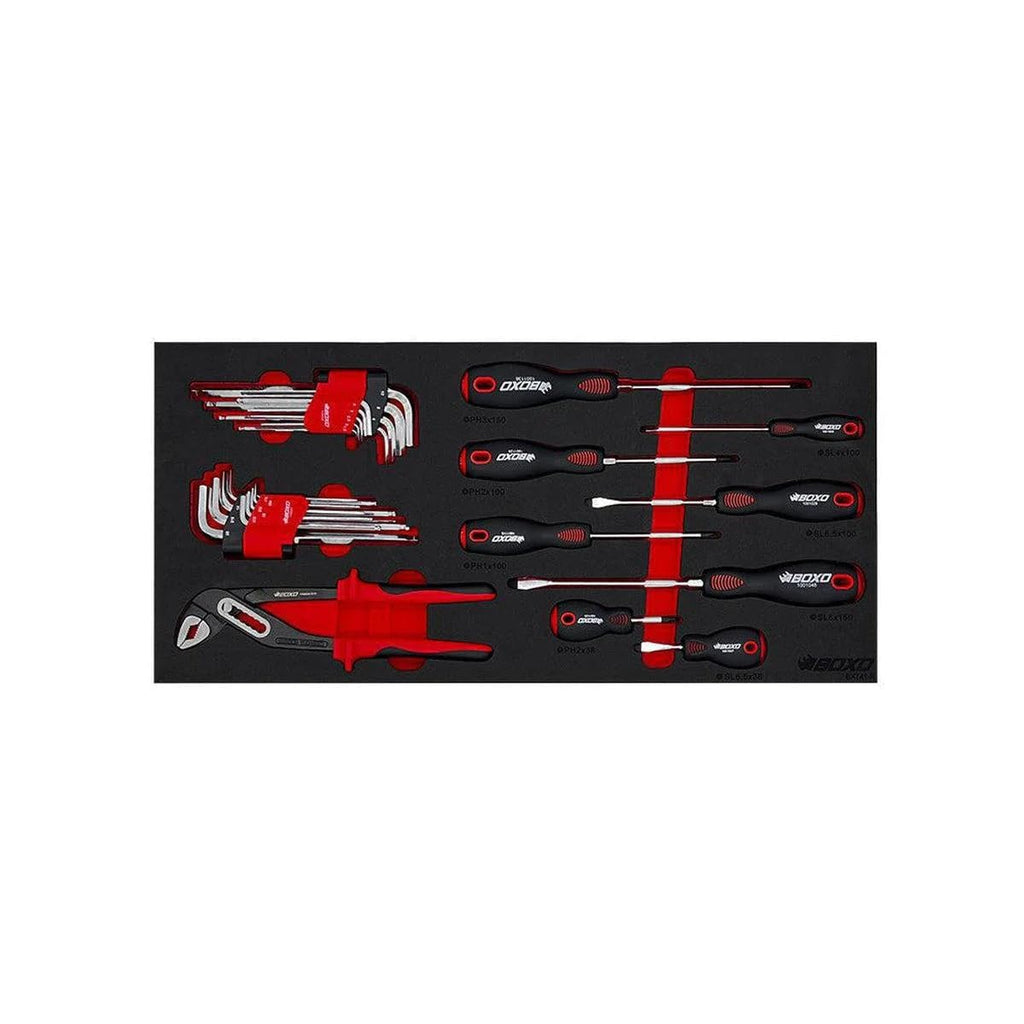 26" 5 Drawer Locking Tool Set with Carry Box B568785