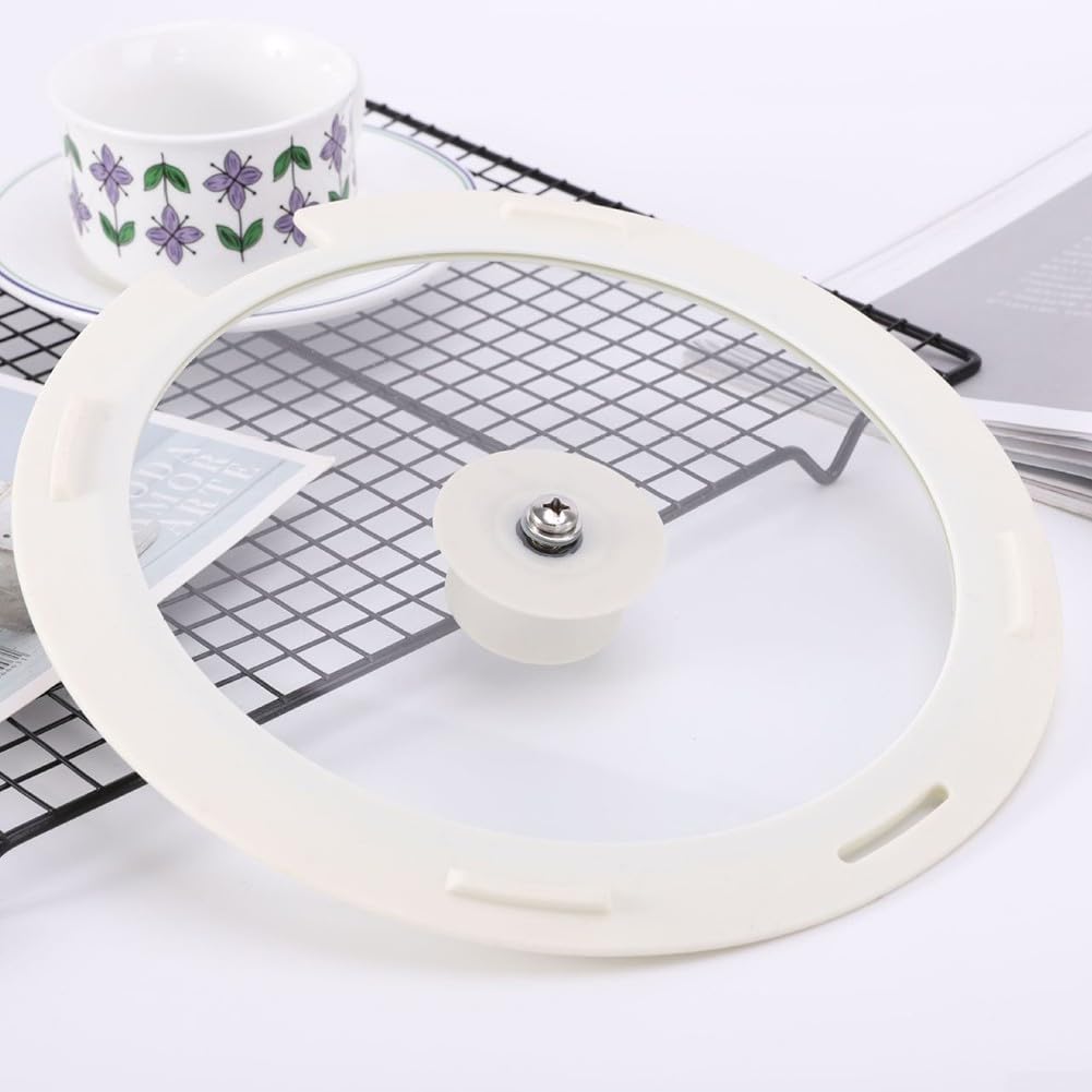 Silicone Pot Lid With Tempered Glass M999