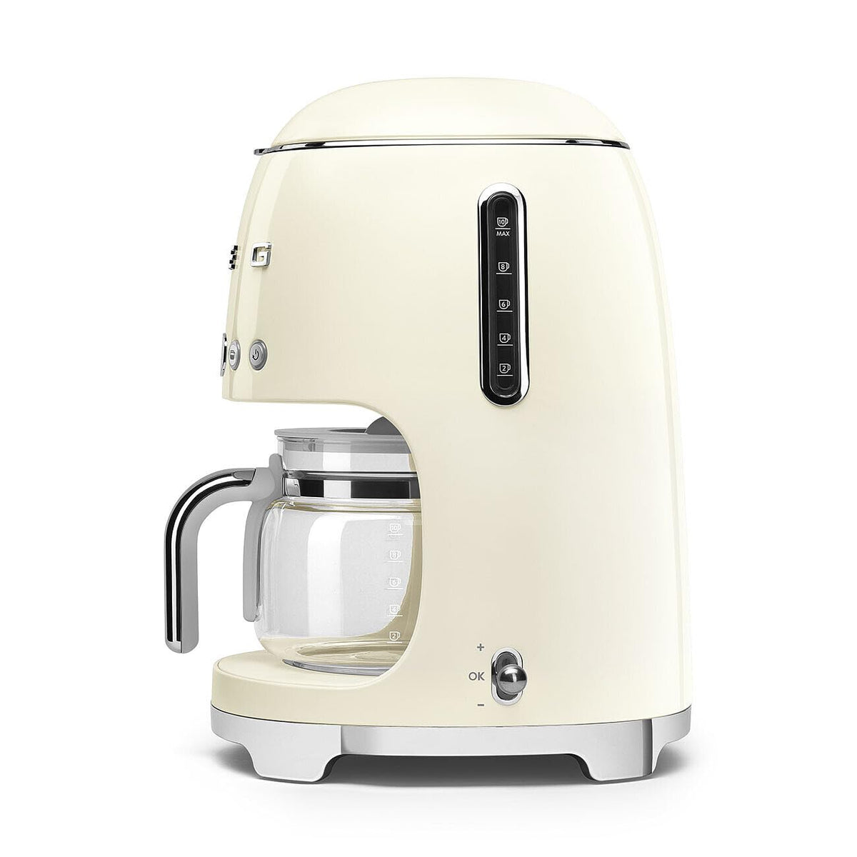 Cream Drip Coffee Machine with 10 Cup Glass Carafe B280
