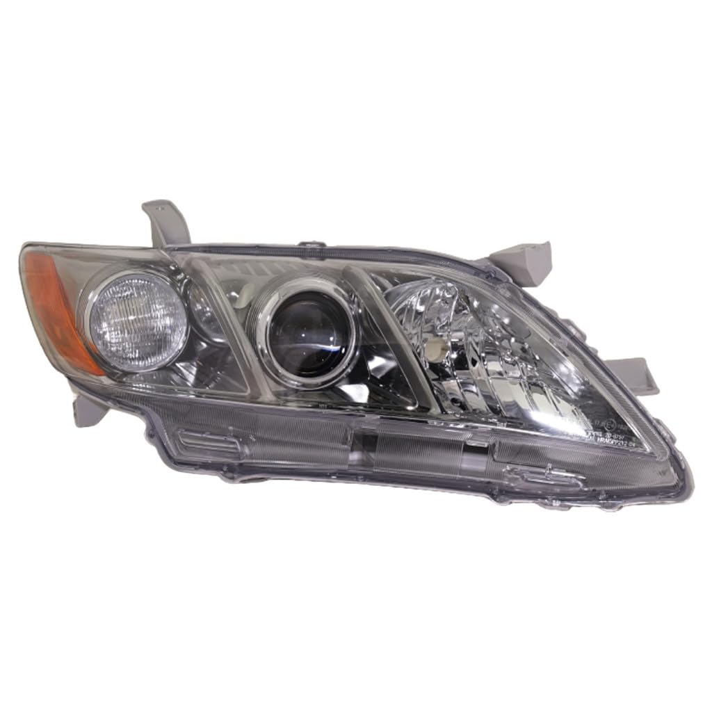 Clear Lens Chrome Housing Projector Headlight Pair Y7091