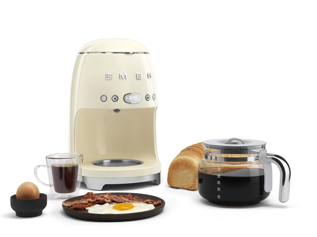 Cream Drip Coffee Machine with 10 Cup Glass Carafe B280