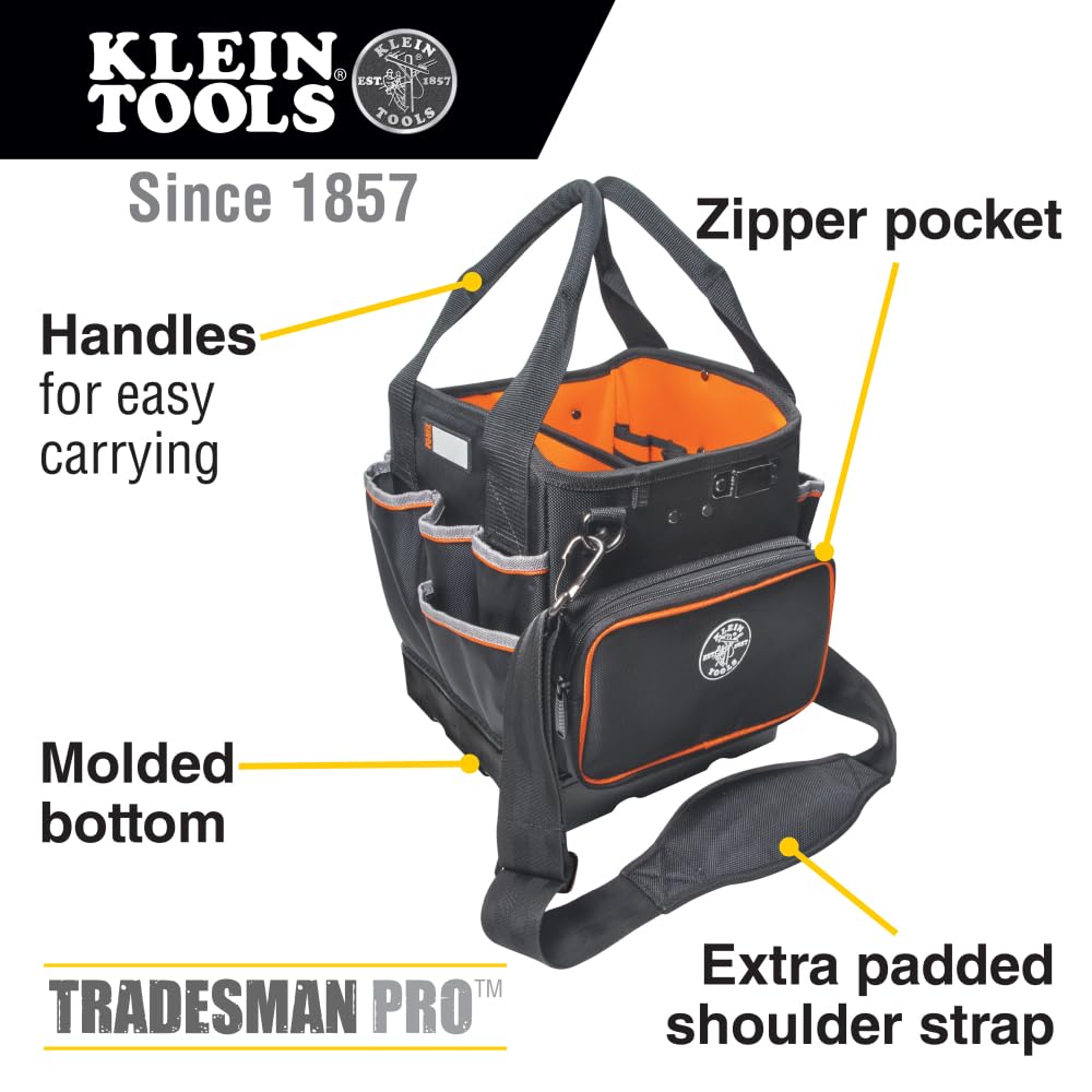 Tool Bag with Shoulder Strap and 40 Pockets M16567
