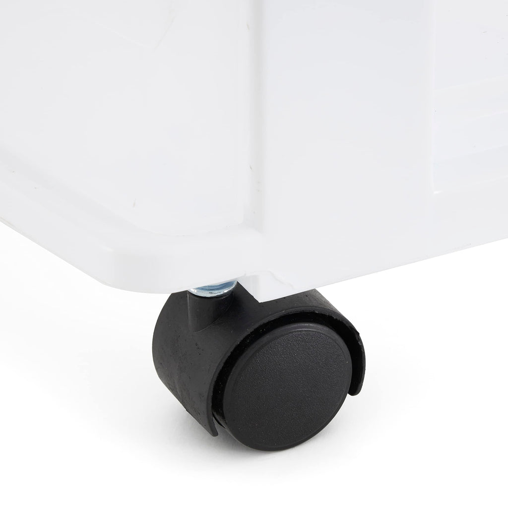 3 Drawer Plastic Rolling Organizer Cart J775379