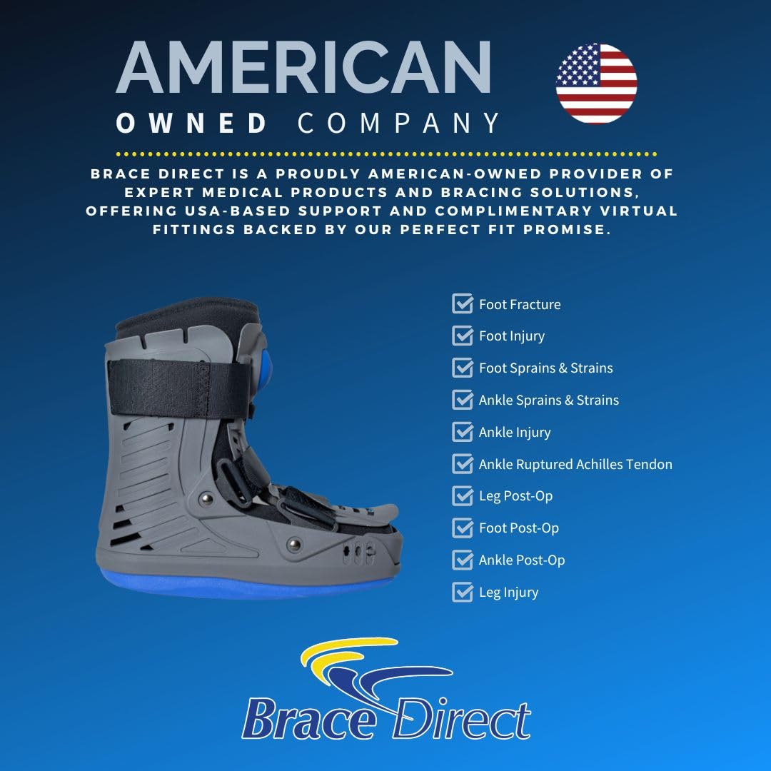 Lightweight Short Air Walking Boot with Toe Guard N2786