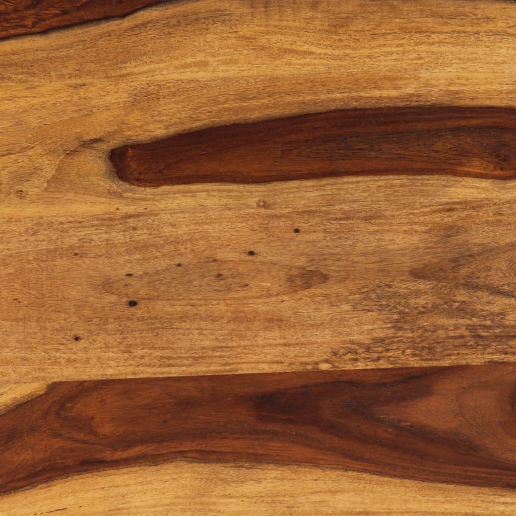 Square Solid Sheesham Wood Dining Table U664226