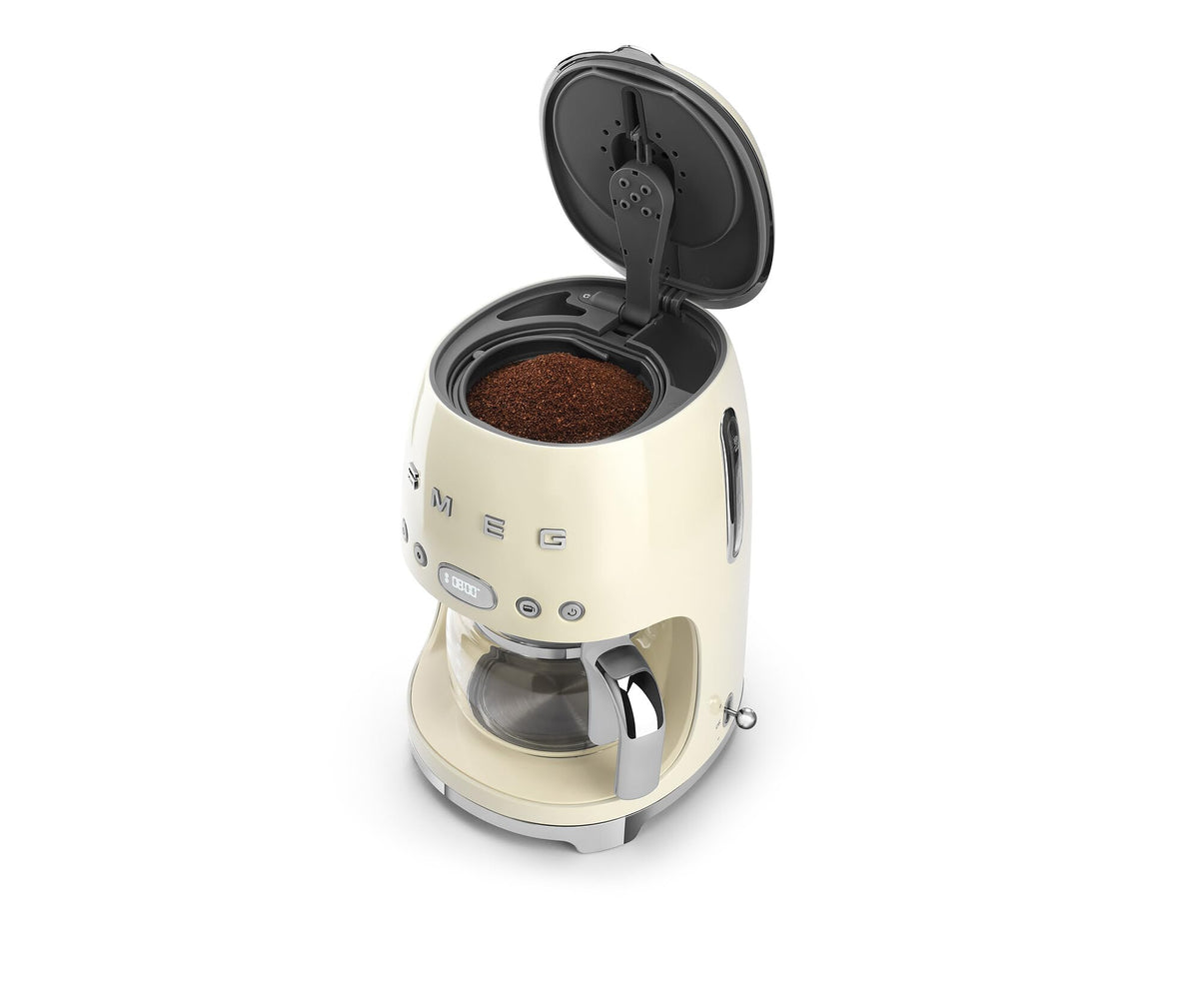 Cream Drip Coffee Machine with 10 Cup Glass Carafe B280