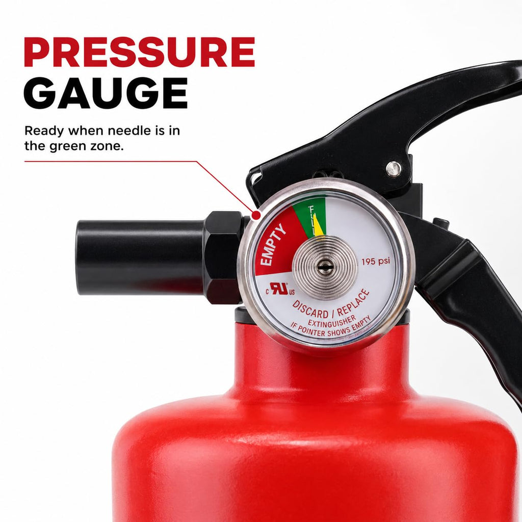 2.5 lb Dry Chemical ABC Fire Extinguisher, 2 Pack R34825