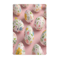 3D Colorful Easter Eggs Microfiber Fitted Crib Sheet P5987