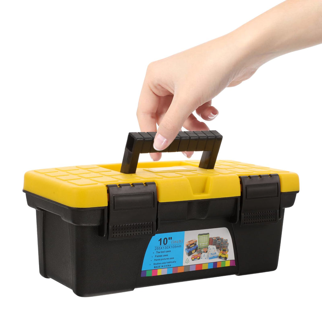 10 Inch Hard Plastic Tool Box Organizer D76437