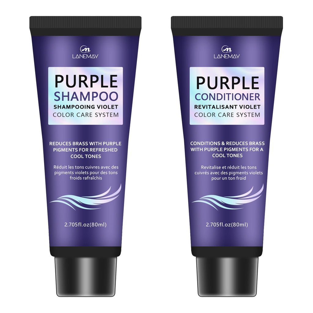 SLS Free Unscented Brass Reducing Shampoo and Conditioner Set 5.29 oz 2 Piece V7917