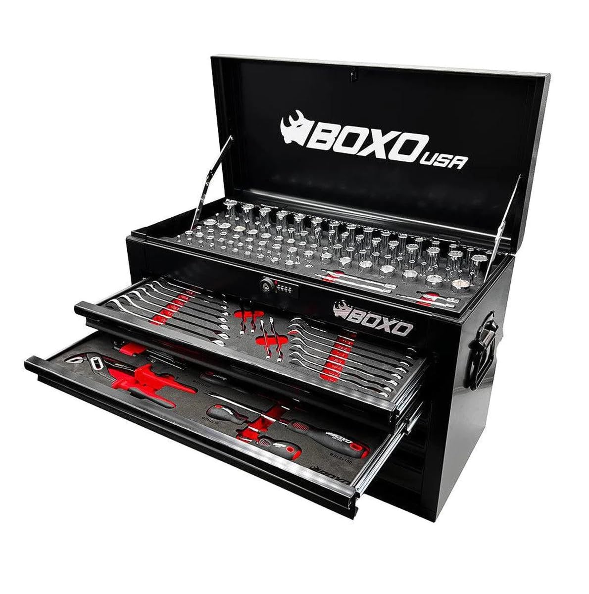 26" 5 Drawer Locking Tool Set with Carry Box B568785