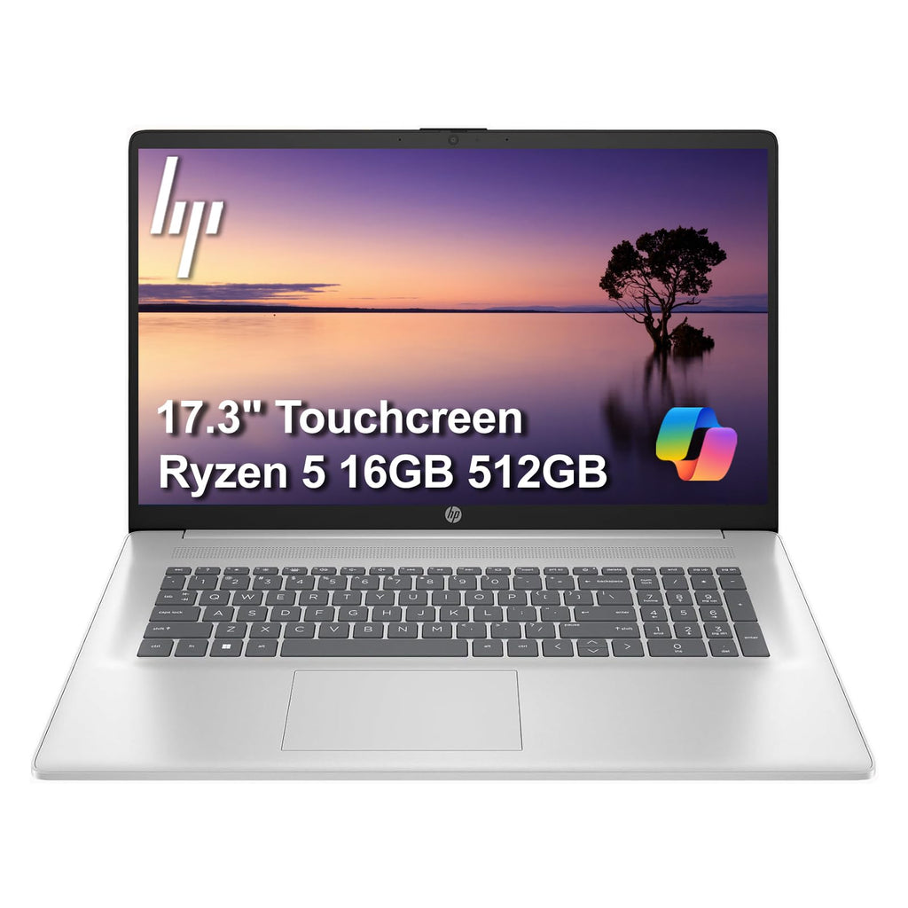 17.3" HD+ Touchscreen 16GB RAM 512GB SSD AMD Ryzen 5 Laptop O3485