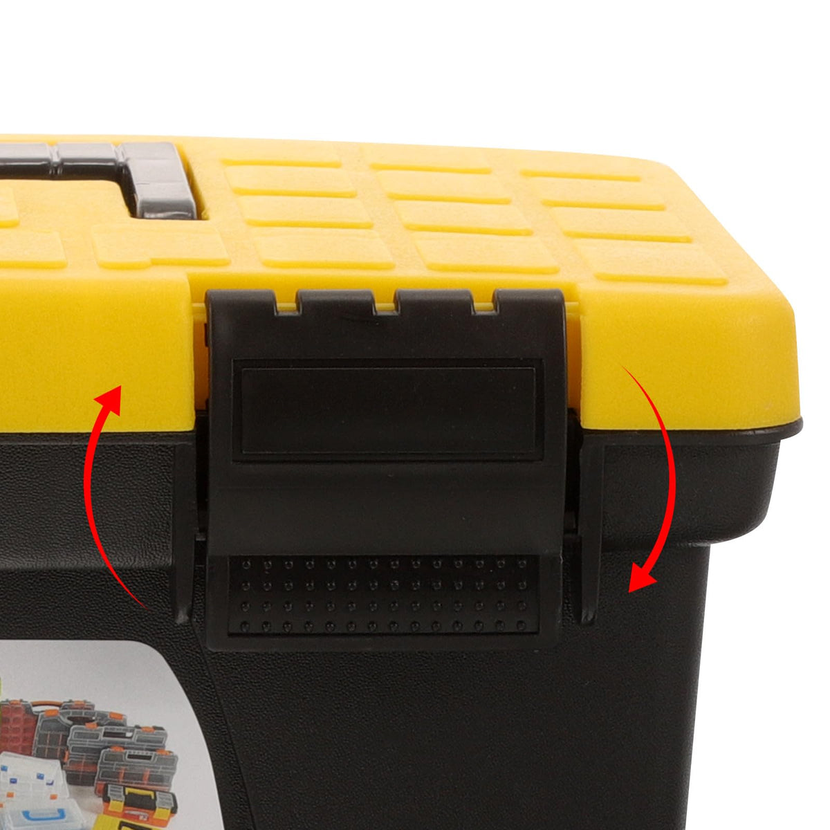 10 Inch Hard Plastic Tool Box Organizer D76437