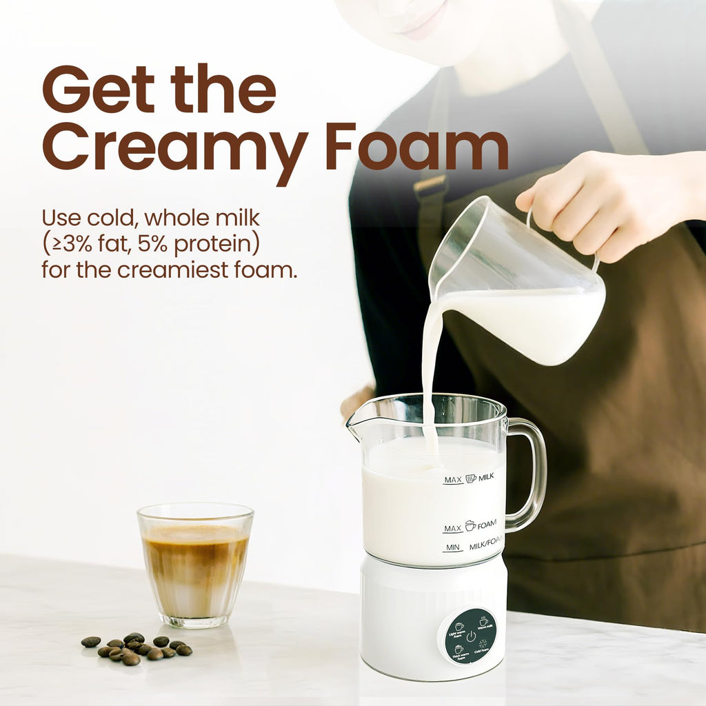 4-in-1 Electric Milk Frother and Steamer U70016