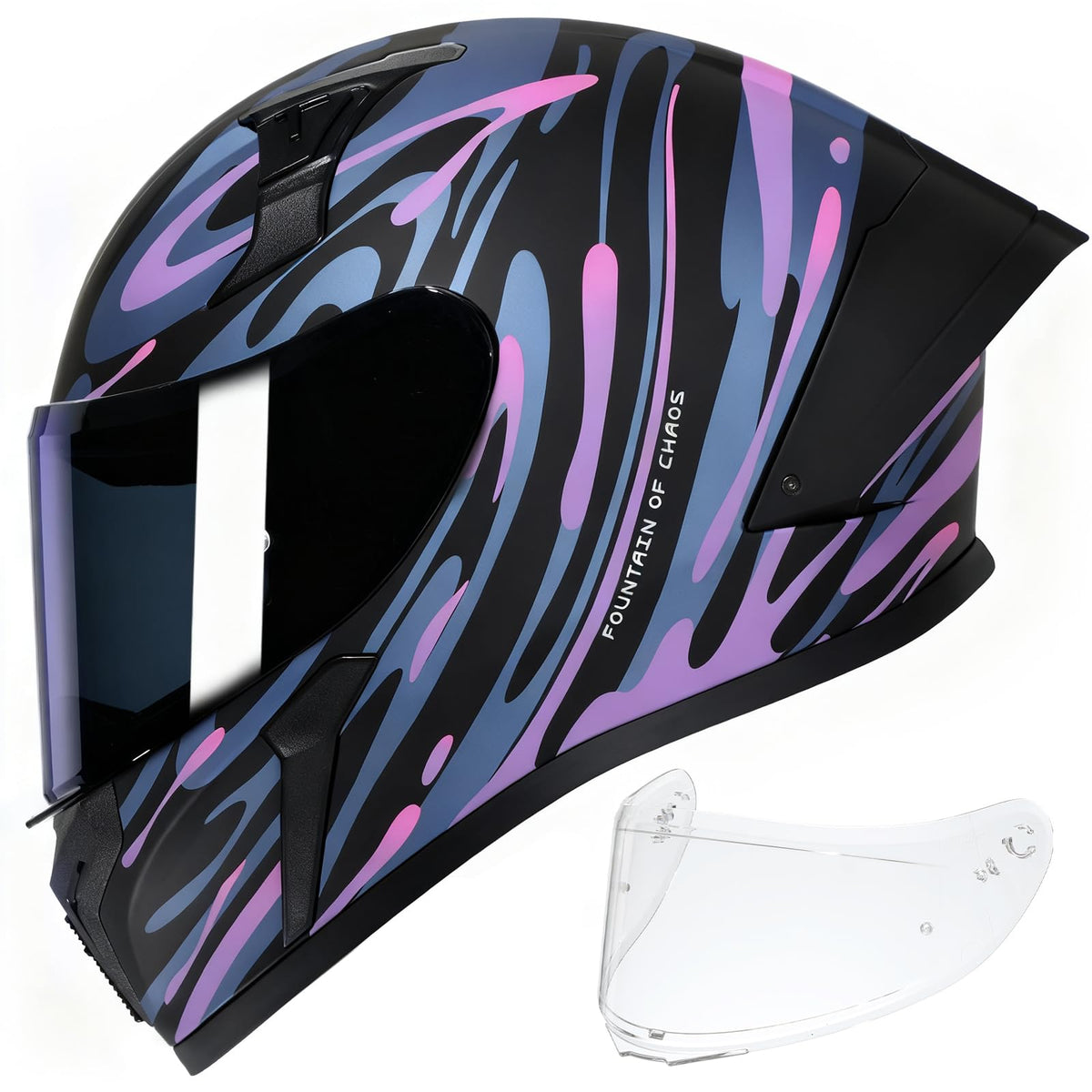 Full Face Motorcycle Helmet DOT Approved C894780