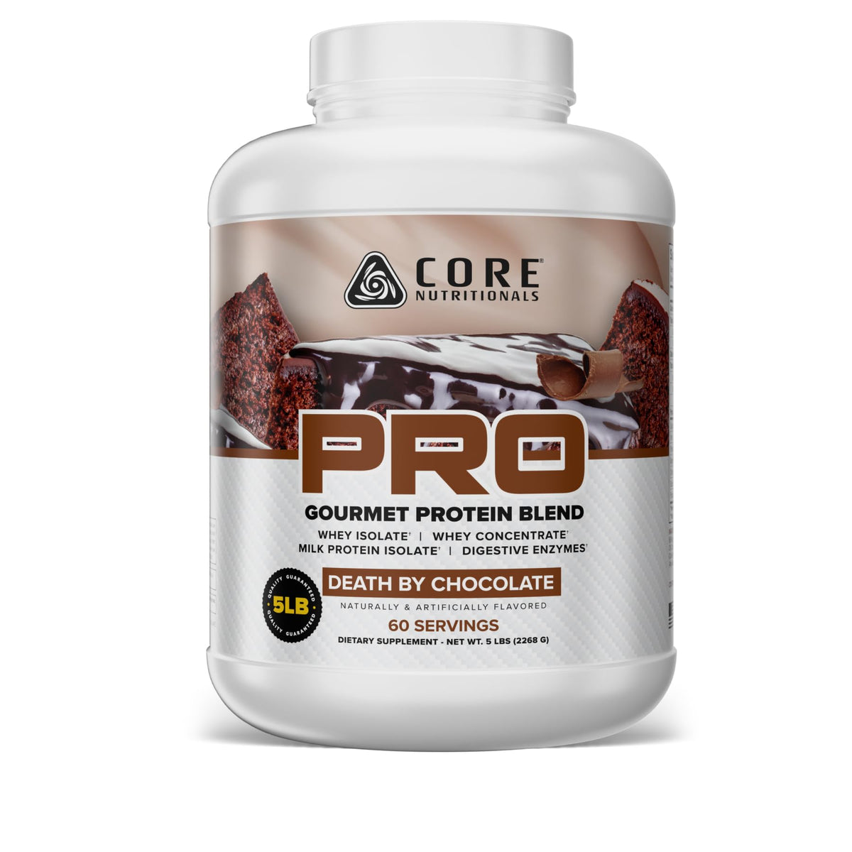 Whey Protein Blend with MCTs & Digestive Enzymes 60 Servings P704