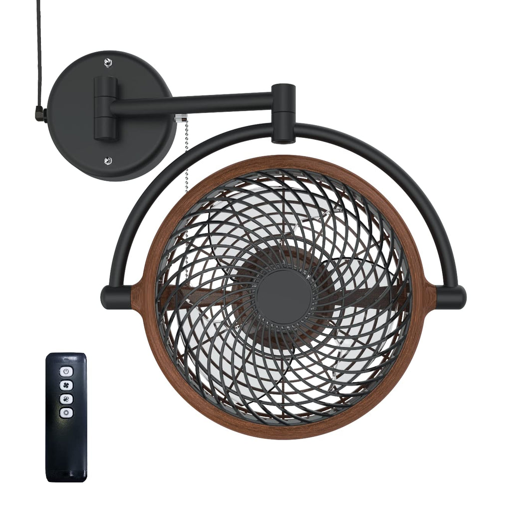 10 In. Wall Mount Swivel Fan with Folding Arm P852659