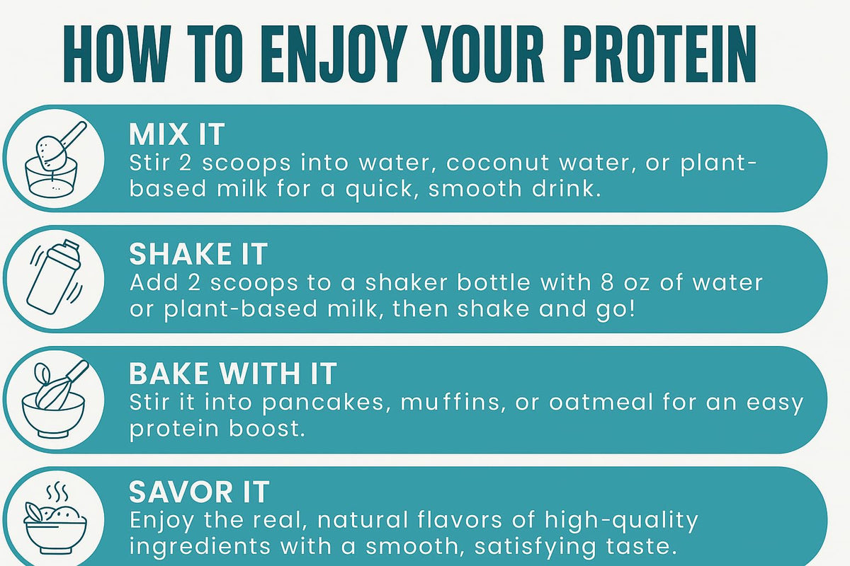 Organic Vegan Vanilla Pea Protein Powder K684
