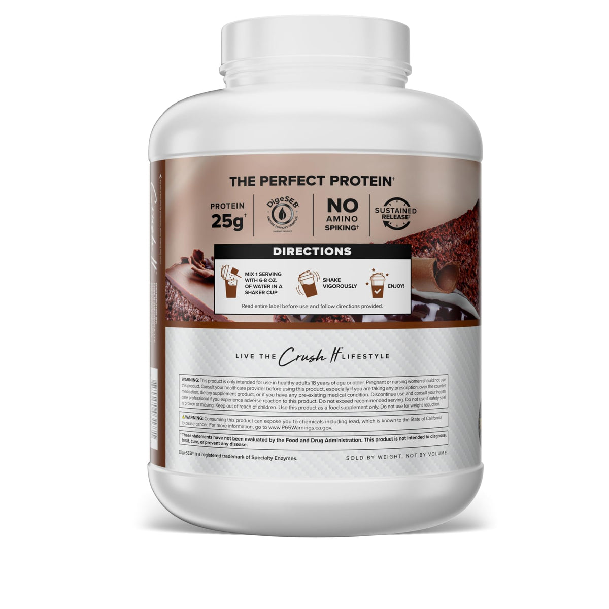 Whey Protein Blend with MCTs & Digestive Enzymes 60 Servings P704