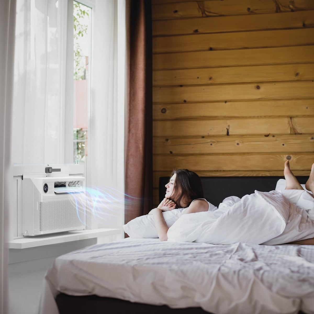 12000 BTU Inverter Window Air Conditioner with WIFI U886707