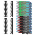 4-Pack Wall Mount DVD Holder Metal Video Game Storage Rack B511