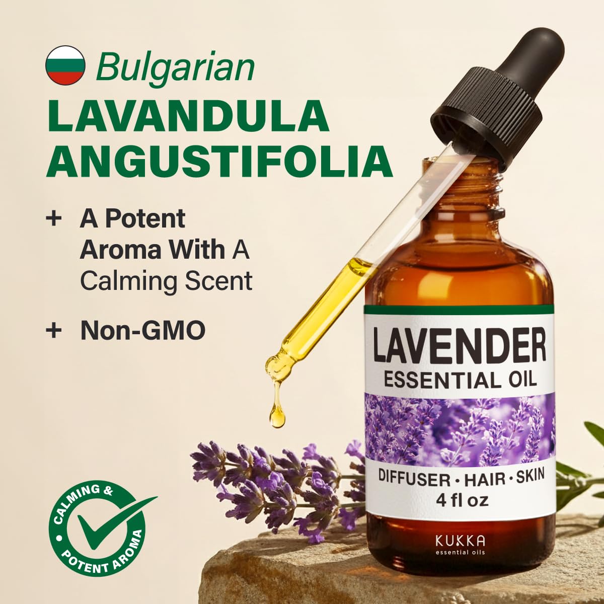 Lavender & Peppermint Essential Oil Set 2x4 fl oz J192
