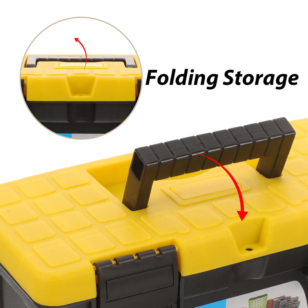 10 Inch Hard Plastic Tool Box Organizer D76437