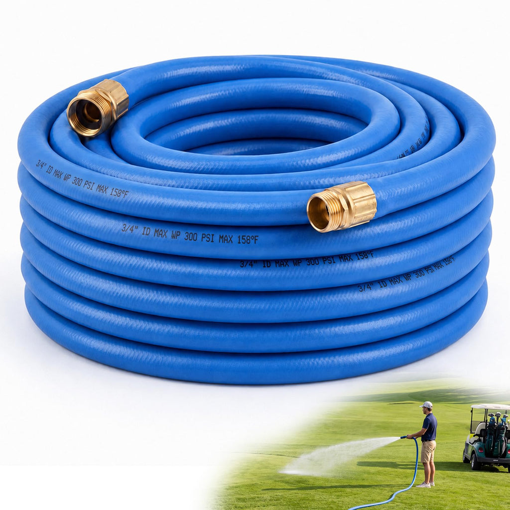 3/4" x 100 ft Lightweight Flexible Garden Hose V6693