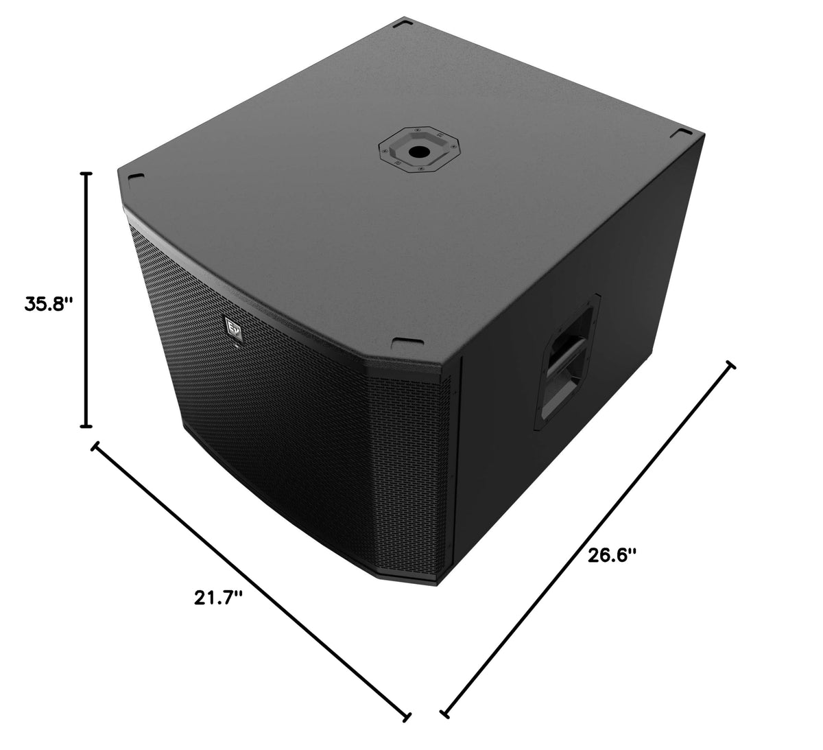 18" 1800 Watt Powered Subwoofer D11716