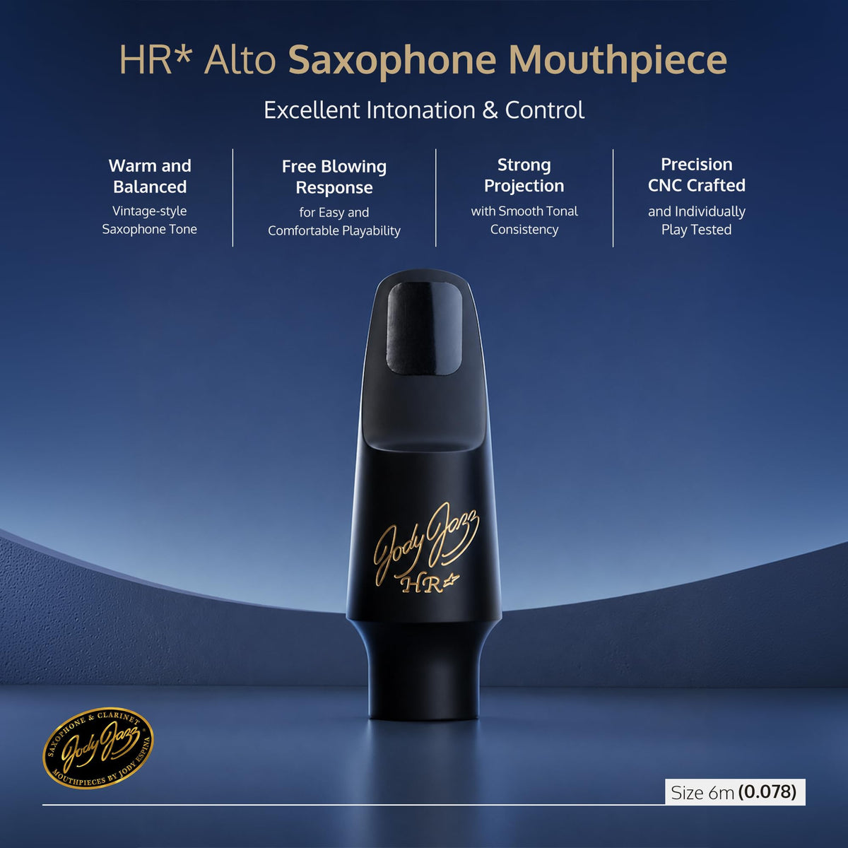 Alto Saxophone Mouthpiece Model 6M L541