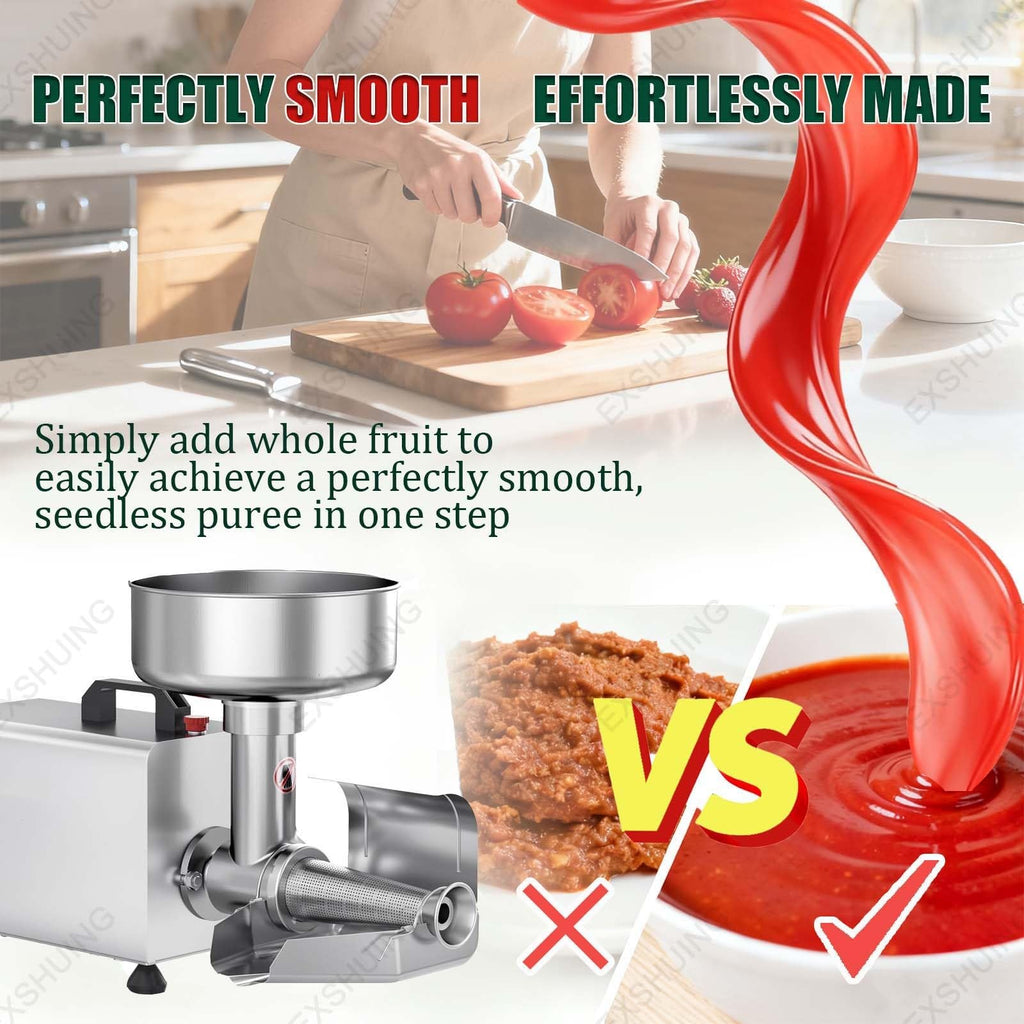 450w Electric Tomato Strainer With Automatic Pulp Separator G152