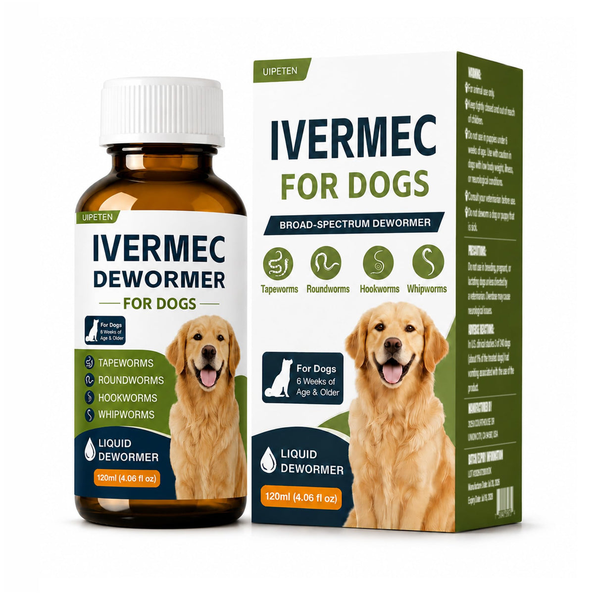 Dog Broad Spectrum Dewormer for Tapeworms, Hookworms and Roundworms A927437