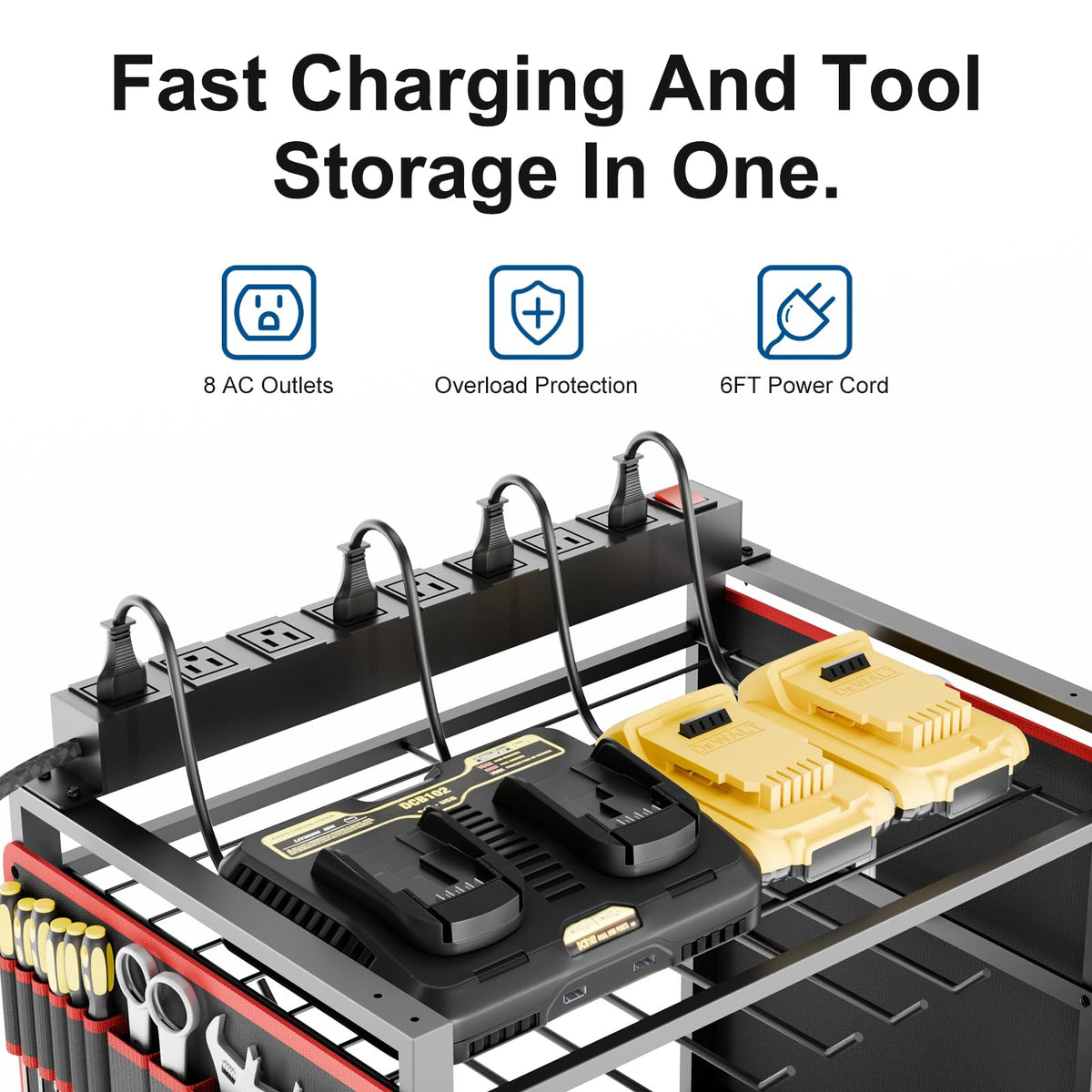 Rolling Tool Organizer Cart P815