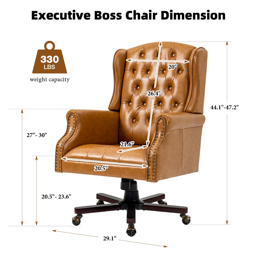 Brown Ergonomic Office Chair N2870