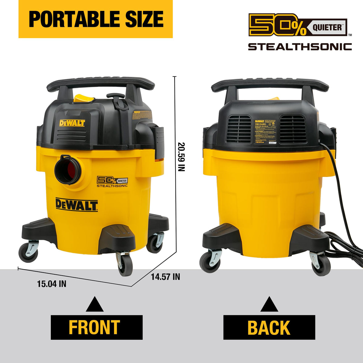 Wet and Dry Shop Vacuum 5 Gal 4 HP C952921
