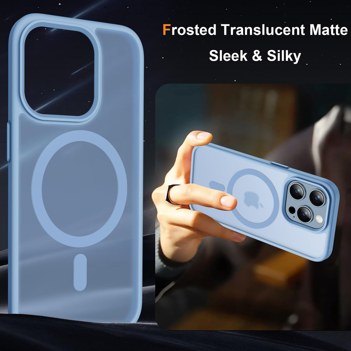 Sky Blue iPhone 13 Pro Max Case F652076