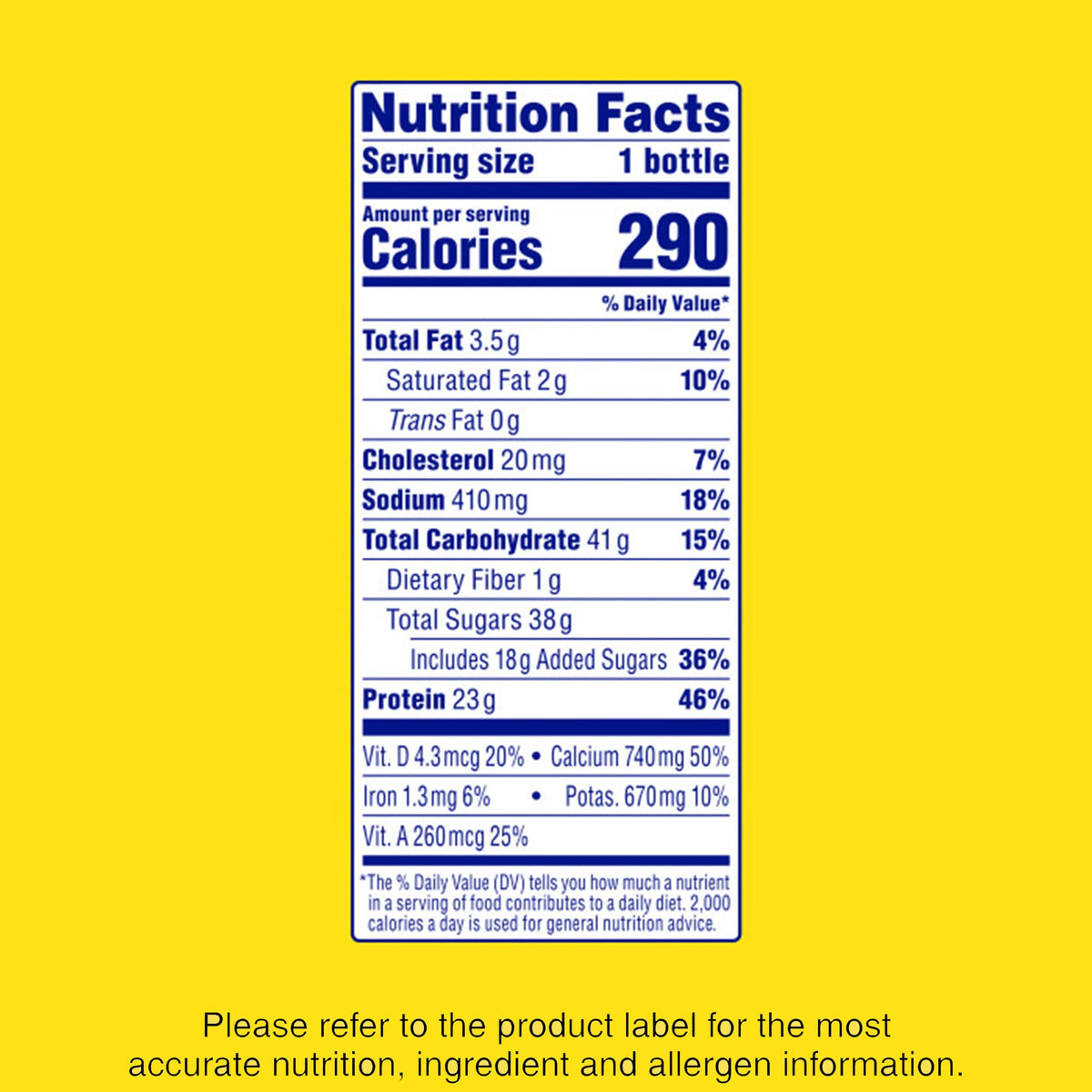 Chocolate Milk Drink 14 Fl Oz G309349