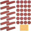 4x36 Inch Aluminum Oxide Sanding Belts and 6 Inch No-hole Sanding Discs B46380