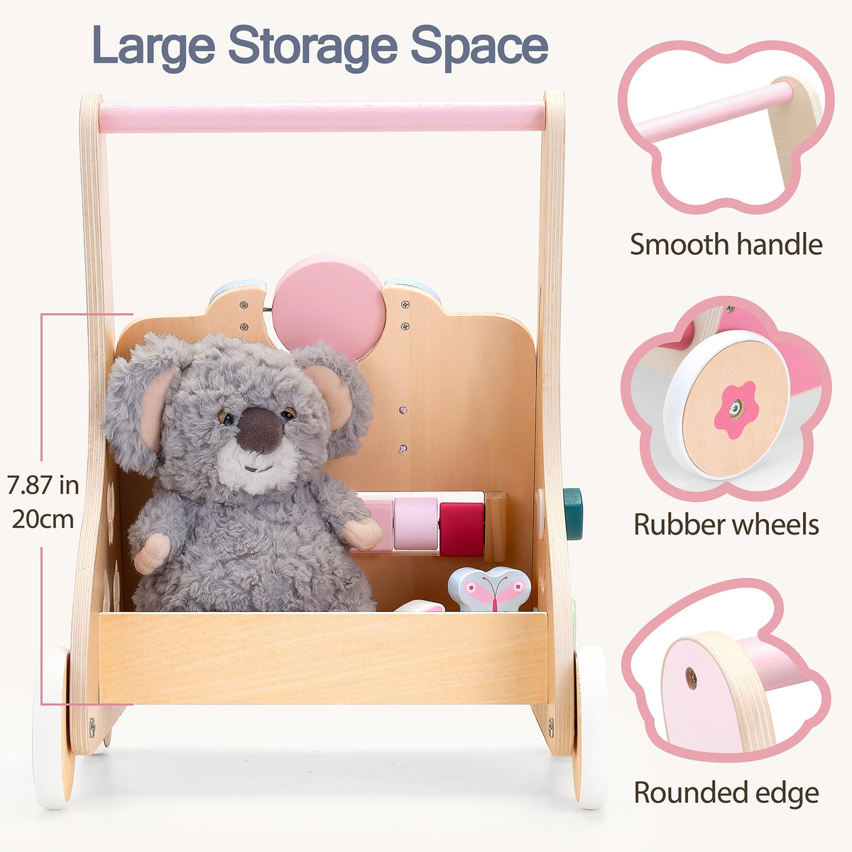 Wooden Baby Walker S27087