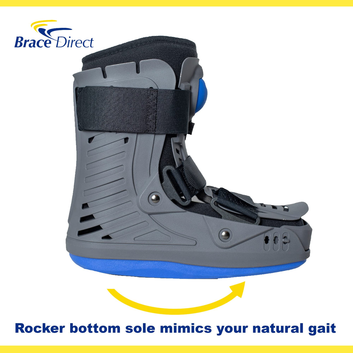 Lightweight Short Air Walking Boot with Toe Guard N2786