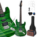 39" Full Size SSH Electric Guitar Starter Kit with Amp N116192