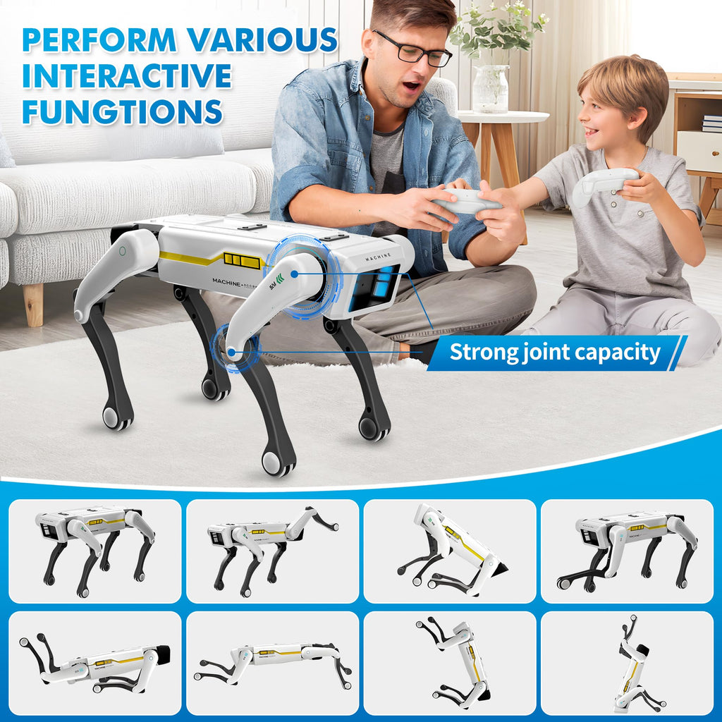 Interactive STEM Robot Dog with Voice Control S4515