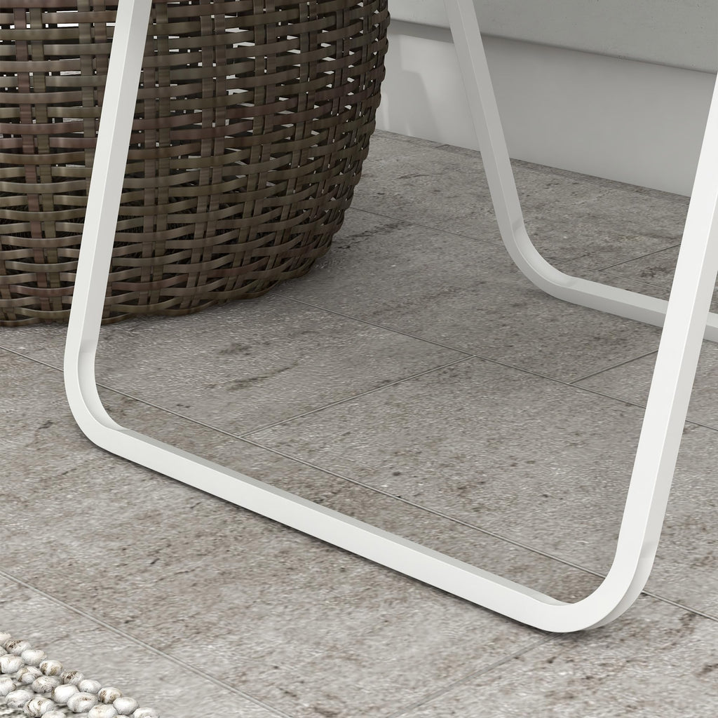 Set of 2 Oversized Folding Webbed Lawn Chairs with Armrests S176199