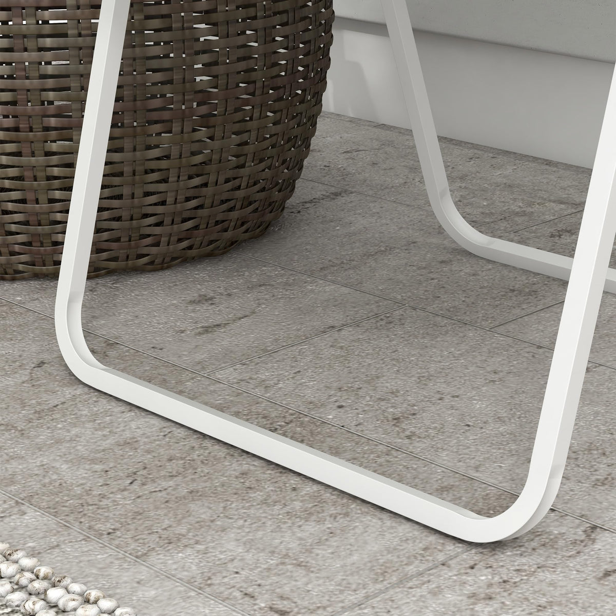 Set of 2 Oversized Folding Webbed Lawn Chairs with Armrests S176199