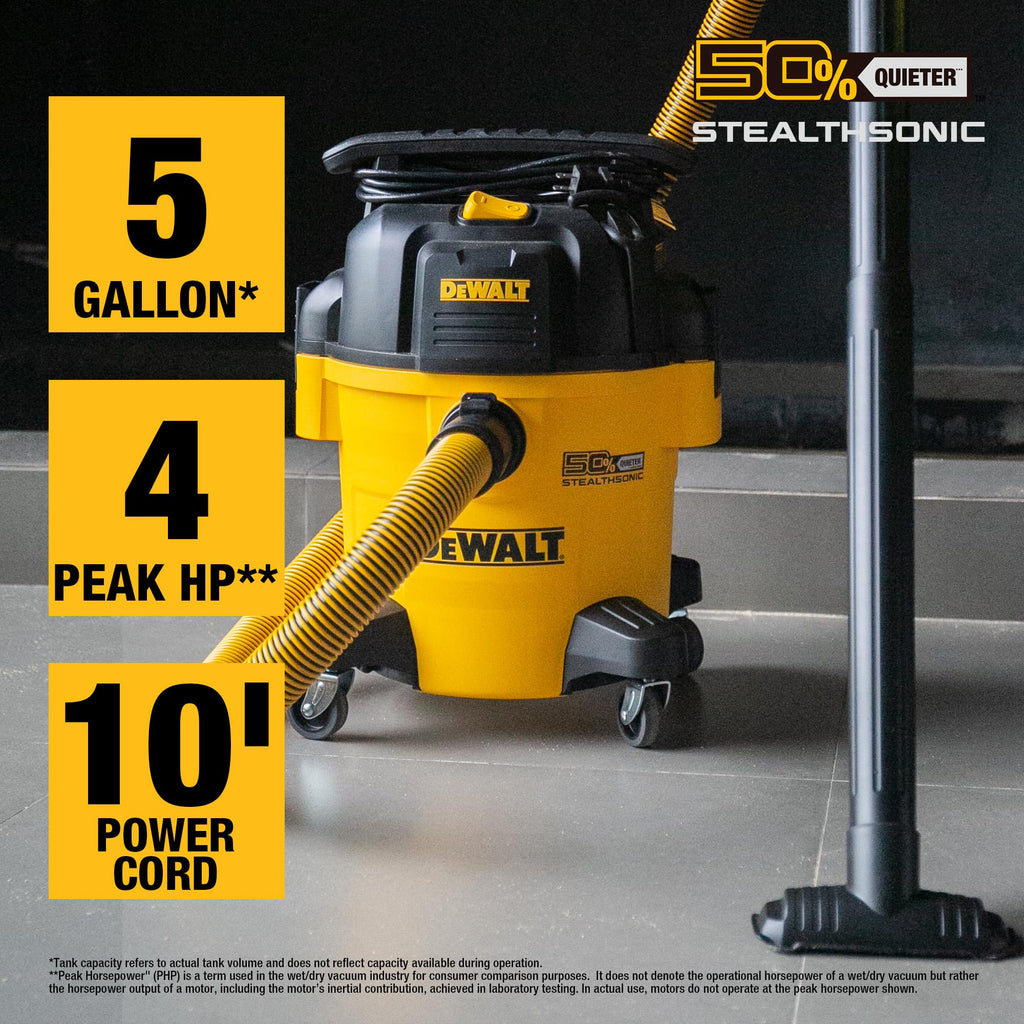 Wet and Dry Shop Vacuum 5 Gal 4 HP C952921