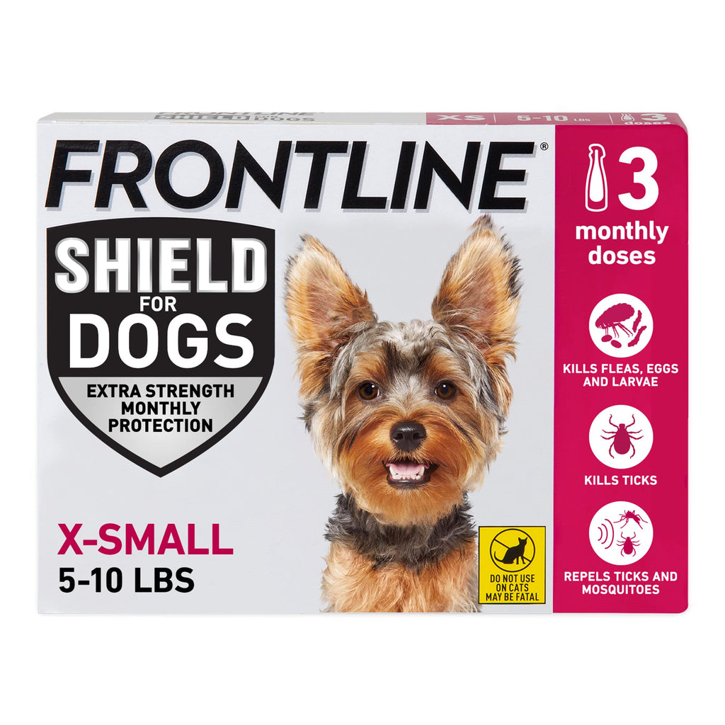 Flea & Tick Treatment for X-Small Dogs 5-10 lbs. Count of 3 P557835